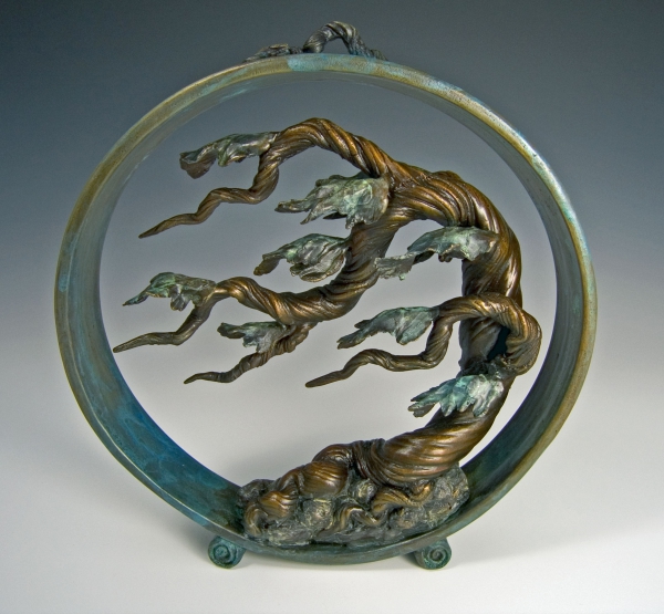 Bronze Cypress Ring by Bonnie Belt